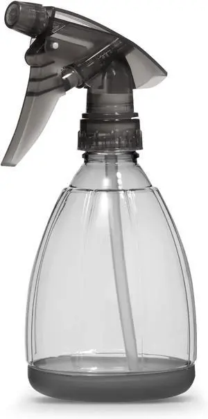 Bar5F Plastic Spray Bottle, 12 oz, Smoke Grey | Leak Proof, Empty, Trigger Handle, Adjustable Fine to Stream, Refillable Bar5F Plastic Spray Bottle, 12 oz, Smoke Grey | Leak Proof, Empty, Trigger Handle, Adjustable Fine to Stream, Refillable