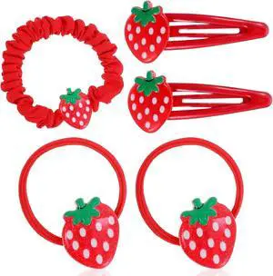 5PCS Strawberry Snap Clips,Strawberry Hair Clips, Strawberries Hair Ring Tie,Mini Fruit Hairs Claw Clip Hairs Tie For Girls,Red Metal Snap Fruit Clip,Cute Strawberries Valentine's Day for Women 5PCS Strawberry Snap Clips,Strawberry Hair Clips, Strawberries Hair Ring Tie,Mini Fruit Hairs Claw Clip Hairs Tie For Girls,Red Metal Snap Fruit Clip,Cute Strawberries Valentine's Day for Women