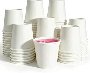 100 Pack 3 oz Bathroom Cups(2" Top Dia × 1.9" H × 1.4" Base), BPA-Free Disposable Mouthwash Cups, Stackable Leak-Proof Disposable Paper Cups for Rinsing, Espresso, Medication & Sampling(White) 100 Pack 3 oz Bathroom Cups(2" Top Dia × 1.9" H × 1.4" Base), BPA-Free Disposable Mouthwash Cups, Stackable Leak-Proof Disposable Paper Cups for Rinsing, Espresso, Medication & Sampling(White)
