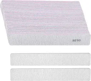 21 Pcs Nail File 80/80 Grit Nail File,Gray Double Sided Emery Boards | Professional Nail Files for Natural and Acrylic Nails 21 Pcs Nail File 80/80 Grit Nail File,Gray Double Sided Emery Boards | Professional Nail Files for Natural and Acrylic Nails