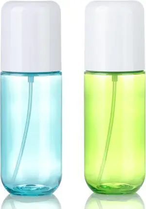 Bynccea Small Spray Bottle Travel Size 3.4oz/100ml Plastic Mini Bottle Set - Fine Mist Mini Empty Spray Bottles - Refillable Spray Bottles for Cleaning Solutions, Perfume, Liquid Cosmetics Bynccea Small Spray Bottle Travel Size 3.4oz/100ml Plastic Mini Bottle Set - Fine Mist Mini Empty Spray Bottles - Refillable Spray Bottles for Cleaning Solutions, Perfume, Liquid Cosmetics