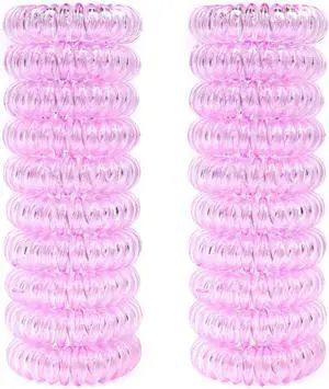 Purple Spiral Hair Ties, No Crease Coil Hair Ties for Women, 20 Pcs | Purple Hair Ties, Purple Elastics, Elastic Hairties, Ponytail Holders, for Women Girls, No Damage, for Thick and Thin Hair Purple Spiral Hair Ties, No Crease Coil Hair Ties for Women, 20 Pcs | Purple Hair Ties, Purple Elastics, Elastic Hairties, Ponytail Holders, for Women Girls, No Damage, for Thick and Thin Hair