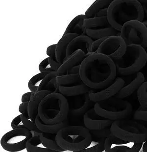 Baby Hair Ties, Elastic Hair Bands Small Hair Ties for Girls Rubber Bands Elastic Ponytail Holders (Black) Baby Hair Ties, Elastic Hair Bands Small Hair Ties for Girls Rubber Bands Elastic Ponytail Holders (Black)