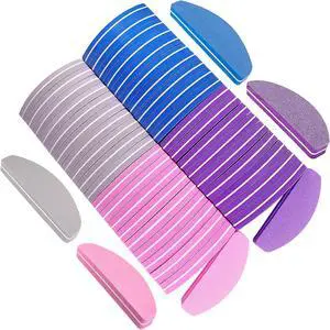Nail Buffers (40 pcs), Buffer Block Nail Files Bulk for Acrylic Nails and Natural Nails Double Sided 100/180 Grit Portable Washable Sanding Buffing Buffers Arc Shape (40Pcs Multicolor) Nail Buffers (40 pcs), Buffer Block Nail Files Bulk for Acrylic Nails and Natural Nails Double Sided 100/180 Grit Portable Washable Sanding Buffing Buffers Arc Shape (40Pcs Multicolor)
