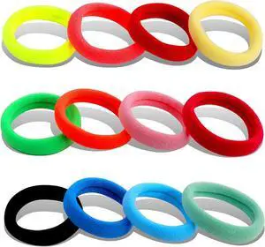 120PCS Hair Ties for Women and Girls, Elastic Hair Bands, Ponytail Holders | Assorted Colors Soft Cotton Seamless Hair Ties for Women or Men, No Damage for Thick Hair, 1.8 Inch in Diameter (12 Colors) 120PCS Hair Ties for Women and Girls, Elastic Hair Bands, Ponytail Holders | Assorted Colors Soft Cotton Seamless Hair Ties for Women or Men, No Damage for Thick Hair, 1.8 Inch in Diameter (12 Colors)