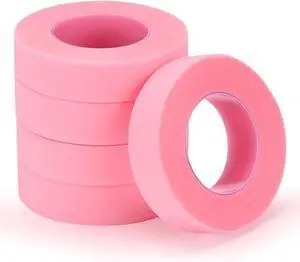 TEOYALL 5 Rolls PE Lash Tapes, Breathable Pink Eyelash Extension Tapes | 9 meter/10 Yard Each Roll,Adhesive Micropore Lash Tapes EyeLash Extensions Supplies TEOYALL 5 Rolls PE Lash Tapes, Breathable Pink Eyelash Extension Tapes | 9 meter/10 Yard Each Roll,Adhesive Micropore Lash Tapes EyeLash Extensions Supplies