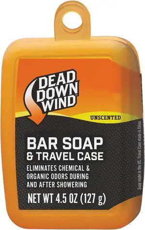 DEAD DOWN WIND 12002 Bar Soap with Travel Container (4.5oz) DEAD DOWN WIND 12002 Bar Soap with Travel Container (4.5oz)