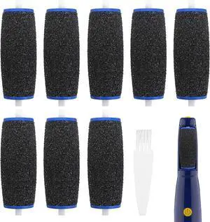8 pcs Replacement Roller Compatible with Dr. Scholl's | Callus Remover Electronic Foot File-Extra Coarse,Perfect for Travel,for Women&Men 8 pcs Replacement Roller Compatible with Dr. Scholl's | Callus Remover Electronic Foot File-Extra Coarse,Perfect for Travel,for Women&Men