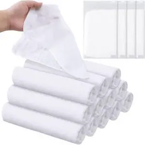 12 Pcs Individually Wrapped Facial Cleansing Muslin Cloths Travel Size Face Cotton Cloths Reusable Makeup Remover Wipes Exfoliating Muslin Washcloths for Skin Care(White) 12 Pcs Individually Wrapped Facial Cleansing Muslin Cloths Travel Size Face Cotton Cloths Reusable Makeup Remover Wipes Exfoliating Muslin Washcloths for Skin Care(White)