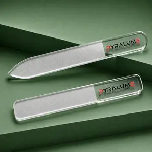 Glass Nail File for Natural Nails, 2 Pcs | Long-Lasting Natural Shine, Premium Tempered Glass, Easy to Clean & Reusable, Portable Nail Care Tool, Salon-Grade Nail Kit Glass Nail File for Natural Nails, 2 Pcs | Long-Lasting Natural Shine, Premium Tempered Glass, Easy to Clean & Reusable, Portable Nail Care Tool, Salon-Grade Nail Kit