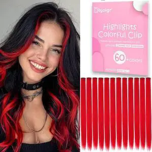 Red Clip In Hair Extensions 12PCS, 22 Inch Heat Resistant Hair for Women | Natural Looking, Soft Silky Fiber, Secure Clips, Reusable, Parties, Festivals, Cosplay & Daily Wear Red Clip In Hair Extensions 12PCS, 22 Inch Heat Resistant Hair for Women | Natural Looking, Soft Silky Fiber, Secure Clips, Reusable, Parties, Festivals, Cosplay & Daily Wear