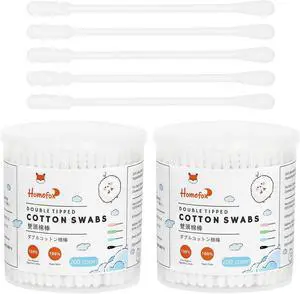 Cotton Swabs Spiral Slim - 400 Count Organic Cotton Buds Double Side Tightly Wrapped Cotton Tips Paper Stick Soft Gentle Lint-Free Cruelty-Free, Round & Spiral (White) Cotton Swabs Spiral Slim - 400 Count Organic Cotton Buds Double Side Tightly Wrapped Cotton Tips Paper Stick Soft Gentle Lint-Free Cruelty-Free, Round & Spiral (White)
