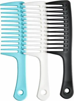 Wide Tooth comb, Large Detangling Comb for Women and Men, Durable Styling Brush for Curly, Long, Wet Hair Types - Professional Hair Care. Wide Tooth comb, Large Detangling Comb for Women and Men, Durable Styling Brush for Curly, Long, Wet Hair Types - Professional Hair Care.