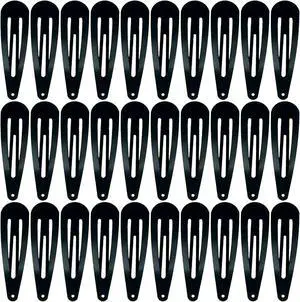 30,60 Pack Black 2 Inch Women Metal Snap Hair Clips Accessories No Slip Hair Barrettes Girls Women Hair Accessories (Black 30PCS) 30,60 Pack Black 2 Inch Women Metal Snap Hair Clips Accessories No Slip Hair Barrettes Girls Women Hair Accessories (Black 30PCS)