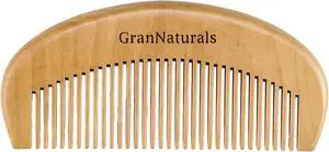 GranNaturals Wooden Comb for Detangling & Styling Wet or Dry Hair - Small Pocket Sized Fine Tooth Natural Wood for Curly, Thin, Thick, Wavy, or Straight Hair - Birthing & Labor Tool GranNaturals Wooden Comb for Detangling & Styling Wet or Dry Hair - Small Pocket Sized Fine Tooth Natural Wood for Curly, Thin, Thick, Wavy, or Straight Hair - Birthing & Labor Tool