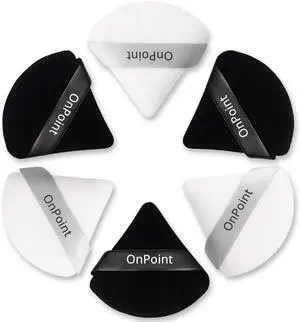 PREMIUM POWDER PUFF Face Makeup Sponge Soft Velour Triangle Powder Puffs Flawless Matte Application for Loose Translucent Setting Powder Concealer Foundation Beauty Sponge Gift for Makeup Perfection PREMIUM POWDER PUFF Face Makeup Sponge Soft Velour Triangle Powder Puffs Flawless Matte Application for Loose Translucent Setting Powder Concealer Foundation Beauty Sponge Gift for Makeup Perfection