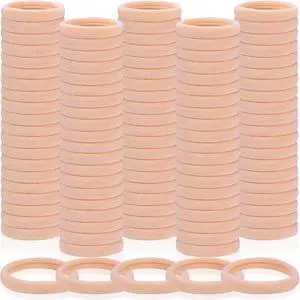 150 Pcs Seamless Elastic Hair Ties No Damage for Thick & Thin Hair, Ponytail Holders, Elastics, Soft Pony Tails Bands for Women, Blonde 150 Pcs Seamless Elastic Hair Ties No Damage for Thick & Thin Hair, Ponytail Holders, Elastics, Soft Pony Tails Bands for Women, Blonde