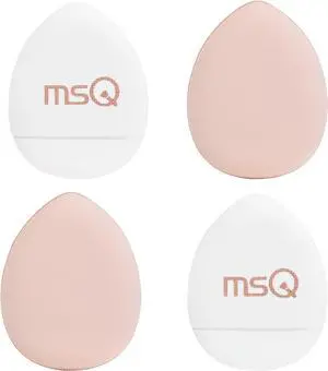 MSQ Mini Powder Puff 4PCS Finger Puff Drop-Shaped Mini Makeup Puff Mini Makeup Sponges for Foundation Concealer Reusable Loose Powder Puffs for Women&Girls MSQ Mini Powder Puff 4PCS Finger Puff Drop-Shaped Mini Makeup Puff Mini Makeup Sponges for Foundation Concealer Reusable Loose Powder Puffs for Women&Girls