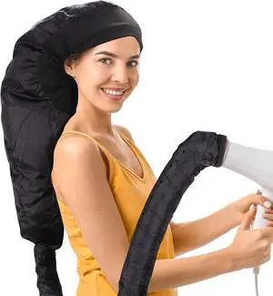 Upgraded Large Hooded Hair Dryer Bonnet Cap with Long Tube for Fast Drying Upgraded Large Hooded Hair Dryer Bonnet Cap with Long Tube for Fast Drying