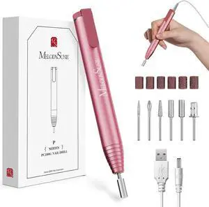MelodySusie Pen-Shaped Nail Drill PocketNail PC100G for Nail Beginners | 20,000 RPM, Ultra Slim, Gel Removal & Nail Care, for Home & Travel Use MelodySusie Pen-Shaped Nail Drill PocketNail PC100G for Nail Beginners | 20,000 RPM, Ultra Slim, Gel Removal & Nail Care, for Home & Travel Use