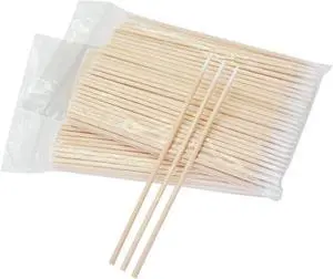 Egaageoi 200 Count 4 Inch Pointed Cotton Swabs for Nail with Wood Sticks | with Firm Soft Cotton Tips for Nail Technicians and DIY Enthusiast, DIY at Home, Home Salon | Compatible with Nail Polish Egaageoi 200 Count 4 Inch Pointed Cotton Swabs for Nail with Wood Sticks | with Firm Soft Cotton Tips for Nail Technicians and DIY Enthusiast, DIY at Home, Home Salon | Compatible with Nail Polish