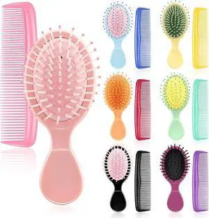 HOFASON 14 Pcs Toddler Kids Girls Bulk Mini Wet Hair Brush Travel Combs Set | Operation Bulk Christmas Child Item Gifts for School, Spa Party Supplies Summer Stuff, 7 Small Brush 7 Fine Wide Combs HOFASON 14 Pcs Toddler Kids Girls Bulk Mini Wet Hair Brush Travel Combs Set | Operation Bulk Christmas Child Item Gifts for School, Spa Party Supplies Summer Stuff, 7 Small Brush 7 Fine Wide Combs