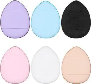 TORMEN Mini Triangle Makeup Sponges, Latex-Free Blender, 6 Pcs | Latex-free mini triangle cushion sponges. Wet and dry use, multi-shaped blender. Powder, foundation, and cream makeup TORMEN Mini Triangle Makeup Sponges, Latex-Free Blender, 6 Pcs | Latex-free mini triangle cushion sponges. Wet and dry use, multi-shaped blender. Powder, foundation, and cream makeup