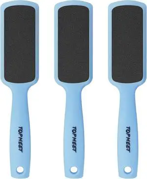 Topmeet Foot File for Dead Skin - Dual Sided Foot Rasp Callus Removers, Professional Pedicure Tool for Soft, Smooth Feet (Blue) Topmeet Foot File for Dead Skin - Dual Sided Foot Rasp Callus Removers, Professional Pedicure Tool for Soft, Smooth Feet (Blue)