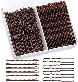 Teenitor 100Pcs Bobby Pins Brown Bobby Pins for Women, Hair Pins, Hair Pins for Women 2inch Teenitor 100Pcs Bobby Pins Brown Bobby Pins for Women, Hair Pins, Hair Pins for Women 2inch