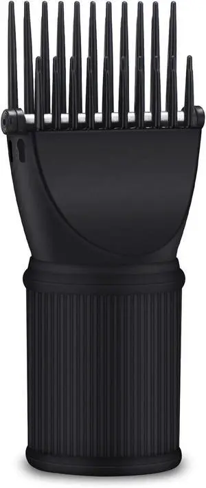 Segbeauty Blow Dryer Comb Attachment, Black Brush Attachments for Hair Dryer Concentrator Nozzle 1.69-1.76in and 2.12in, Pro Hairdressing Styling Salon Tool to Straighten Detangle Curly Natural Hair Segbeauty Blow Dryer Comb Attachment, Black Brush Attachments for Hair Dryer Concentrator Nozzle 1.69-1.76in and 2.12in, Pro Hairdressing Styling Salon Tool to Straighten Detangle Curly Natural Hair