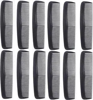 12 Pieces Quality Pocket Hair Comb & Mustache Combs for Hairdressing Comb | for Hairdressing Comb Heat Resistant Barber Comb (Black) 12 Pieces Quality Pocket Hair Comb & Mustache Combs for Hairdressing Comb | for Hairdressing Comb Heat Resistant Barber Comb (Black)