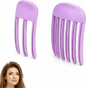 Hair Volume Clip 2 Pack for Fluffy Hairstyles, No-Crease Hair Volumizing Clip Comb, Root Lifting Volume Booster Tool for Full, High Crown Look, Ideal for Blow-Dry Styling for Men & Women Hair Volume Clip 2 Pack for Fluffy Hairstyles, No-Crease Hair Volumizing Clip Comb, Root Lifting Volume Booster Tool for Full, High Crown Look, Ideal for Blow-Dry Styling for Men & Women