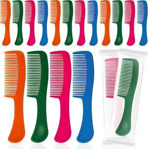 20pcs Combs In Bulk Individually Wrapped Colorful Hair Combs for Kids 20pcs Combs In Bulk Individually Wrapped Colorful Hair Combs for Kids