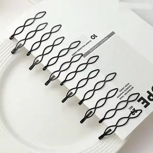 12 Pcs Mini Bobby Pins, Vintage Hair Pins in Black, Invisible Bangs Clips for Women and Girls Decorative Wedding Dainty Accessories Headwear 12 Pcs Mini Bobby Pins, Vintage Hair Pins in Black, Invisible Bangs Clips for Women and Girls Decorative Wedding Dainty Accessories Headwear