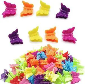 MUUZLL 50 Pack Butterfly Hair Clips Pastel Mini Cute Accessories For 90S Girls Women, Matte Colors Assorted Color, Beautiful And Random Colour MUUZLL 50 Pack Butterfly Hair Clips Pastel Mini Cute Accessories For 90S Girls Women, Matte Colors Assorted Color, Beautiful And Random Colour