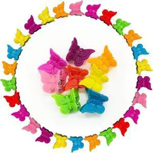 55 Packs Assorted Color Butterfly Hair Clips Beautiful Mini Hair Clips for Women, Girls Cute Hair Accessories for Party, Wedding, Daily Use 55 Packs Assorted Color Butterfly Hair Clips Beautiful Mini Hair Clips for Women, Girls Cute Hair Accessories for Party, Wedding, Daily Use