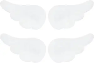 Penta Angel Wings Hair Clips 4Pcs Cute Cartoon Wing Hairpin Hair Barrettes for Women Halloween Party Dress Up Costume Decoration (White) Penta Angel Wings Hair Clips 4Pcs Cute Cartoon Wing Hairpin Hair Barrettes for Women Halloween Party Dress Up Costume Decoration (White)