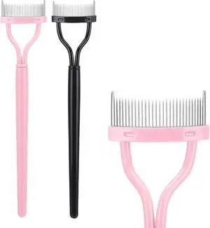 2 Pcs Eyelash Separator Tool Mascara Brushes Eyelash Comb Separator Definer Lash Comb for Combing, Separating Lashes 2 Pcs Eyelash Separator Tool Mascara Brushes Eyelash Comb Separator Definer Lash Comb for Combing, Separating Lashes
