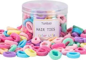100PCS Baby Hair Ties,Toddler Ponytail Holders,Hair Bands for Girls Kids | Soft Small Scrunchies,Seamless Hair Elastics,No Damage Hair Accessories,Comfortable Wear,Easy to Store(Multicolor) 100PCS Baby Hair Ties,Toddler Ponytail Holders,Hair Bands for Girls Kids | Soft Small Scrunchies,Seamless Hair Elastics,No Damage Hair Accessories,Comfortable Wear,Easy to Store(Multicolor)