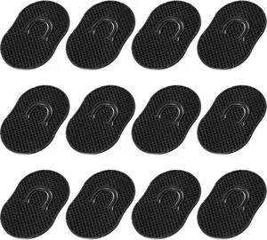 Boao 12 Packs Hand Combs Pocket Brush Finger Palm Combs for Men Portable Soft Pocket Palm Hair Brush Scalp Massage for Hair Home Travel Pets (Black) Boao 12 Packs Hand Combs Pocket Brush Finger Palm Combs for Men Portable Soft Pocket Palm Hair Brush Scalp Massage for Hair Home Travel Pets (Black)