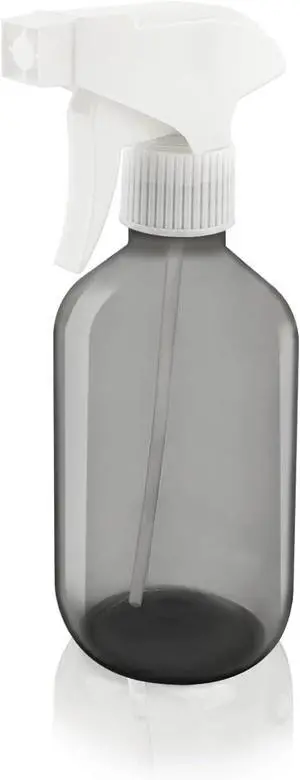 300ml Clear Black Plastic Spray Bottle - Premium Adjustable Nozzle, Ideal for Lawn & Garden, Hair Care, and Cleaning Supplies 300ml Clear Black Plastic Spray Bottle - Premium Adjustable Nozzle, Ideal for Lawn & Garden, Hair Care, and Cleaning Supplies