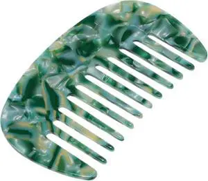 VOCOSTE Wide Tooth Combs for Women, Anti-Static Travel Comb for Curly Hair | Wet & Dry, Emerald Green VOCOSTE Wide Tooth Combs for Women, Anti-Static Travel Comb for Curly Hair | Wet & Dry, Emerald Green