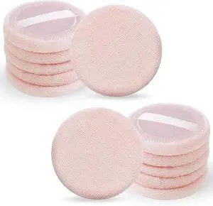 12 Pcs Round Puffs Setting 2.3'' Cotton Cosmetic Puffs Velour Face Makeup Compact Makeup Sponge Cushion Puff Loose Make Up Sponges for Foundation Setting Powder 12 Pcs Round Puffs Setting 2.3'' Cotton Cosmetic Puffs Velour Face Makeup Compact Makeup Sponge Cushion Puff Loose Make Up Sponges for Foundation Setting Powder