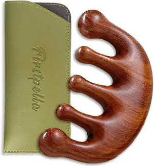FIRSTPELLA Sandalwood Scalp Detox Comb Set - Tooth Wooden Massage Comb for Hair Growth, Loc Comb Wide Tooth Combs with Gift Bag (Daily Scalp Care Sisterlocks Maintenance) FIRSTPELLA Sandalwood Scalp Detox Comb Set - Tooth Wooden Massage Comb for Hair Growth, Loc Comb Wide Tooth Combs with Gift Bag (Daily Scalp Care Sisterlocks Maintenance)