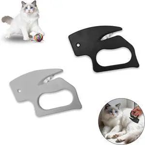 2Pcs Knotting Comb for Cats,Pet Knotting Comb, Matted Fur Remover | Cat Comb for Matted Hair,Pet Hair Removal Tool,Dematting Comb for Cats, Cat Dog Grooming Supplies 2Pcs Knotting Comb for Cats,Pet Knotting Comb, Matted Fur Remover | Cat Comb for Matted Hair,Pet Hair Removal Tool,Dematting Comb for Cats, Cat Dog Grooming Supplies
