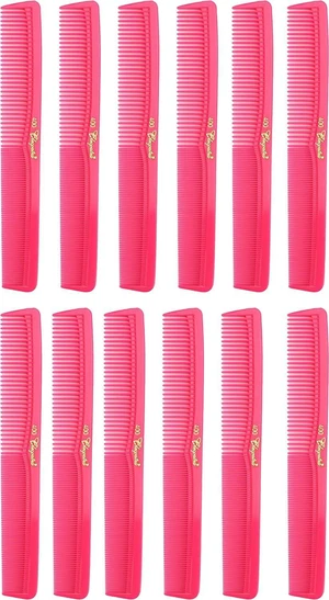 7 inch All Purpose Hair Comb. Hair Cutting Combs. Barbers & Hairstylist Combs. Neon Pink 1 DZ 7 inch All Purpose Hair Comb. Hair Cutting Combs. Barbers & Hairstylist Combs. Neon Pink 1 DZ