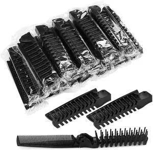 10 Pack Foldable Combs in Bulk Individually Wrapped, Black | Travel Pocket Hair Comb, Folding Hair Brush Double Headed, Brush Comb Styling Tool for Men Women Combs 10 Pack Foldable Combs in Bulk Individually Wrapped, Black | Travel Pocket Hair Comb, Folding Hair Brush Double Headed, Brush Comb Styling Tool for Men Women Combs