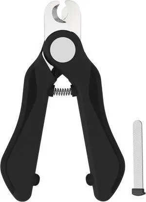 Swihauk Heavy Duty Dog Nail Clippers and Trimmers, Professional Pet Nail Clippers with Nail File for Dogs Cats Small Animal, Claw Clippers with Safety Guard to Prevent Over-Cutting, Black Swihauk Heavy Duty Dog Nail Clippers and Trimmers, Professional Pet Nail Clippers with Nail File for Dogs Cats Small Animal, Claw Clippers with Safety Guard to Prevent Over-Cutting, Black