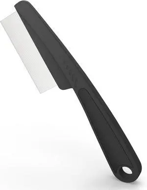 0.5mm Fine Tooth Stainless Steel Dandruff Comb for Adults Kids, Black | Scalp Buildup and Debris, Ideal for Daily Scalp Care, Hair Grooming and Dandruff Maintenance 0.5mm Fine Tooth Stainless Steel Dandruff Comb for Adults Kids, Black | Scalp Buildup and Debris, Ideal for Daily Scalp Care, Hair Grooming and Dandruff Maintenance