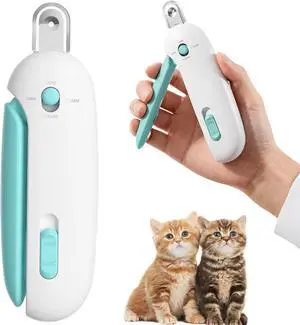Cat Nail Clippers with a Removable Debris Collector, Adjustable Size, Built-in Hidden Nail File, Round Hole Blade, Safe Home pet Grooming Tool Cat Nail Clippers with a Removable Debris Collector, Adjustable Size, Built-in Hidden Nail File, Round Hole Blade, Safe Home pet Grooming Tool